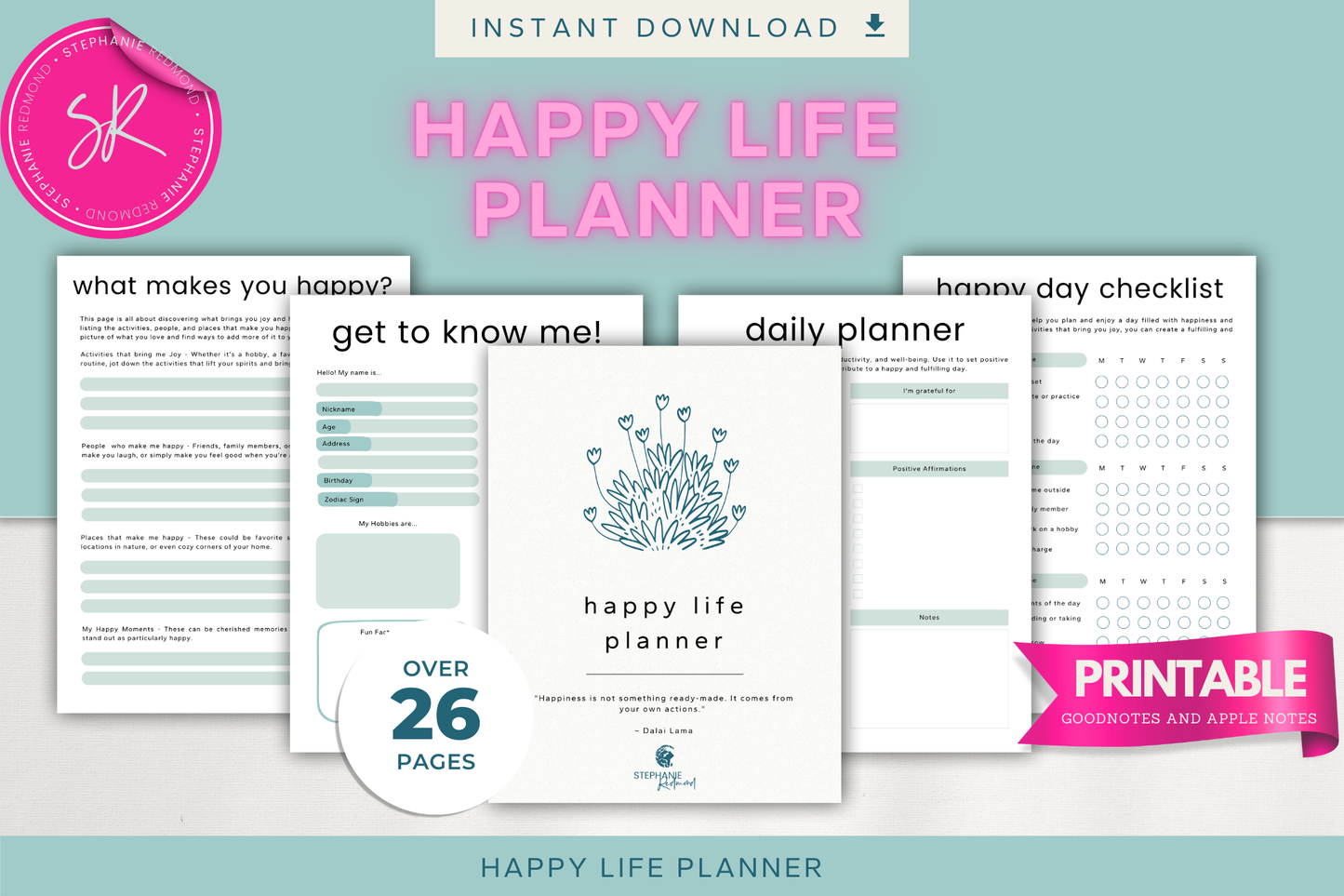 Happy Life Planner