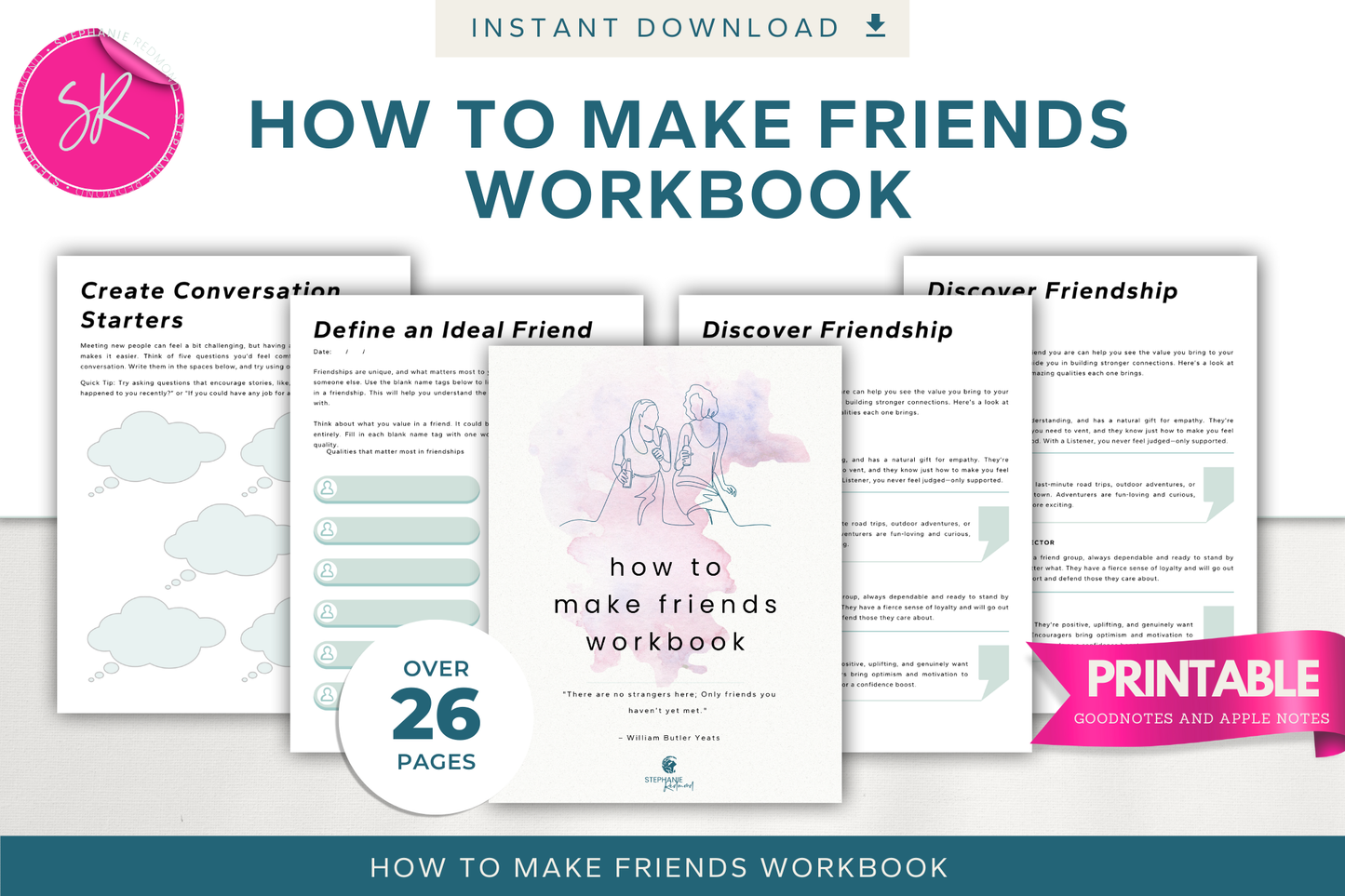 How to Make Friends Workbook