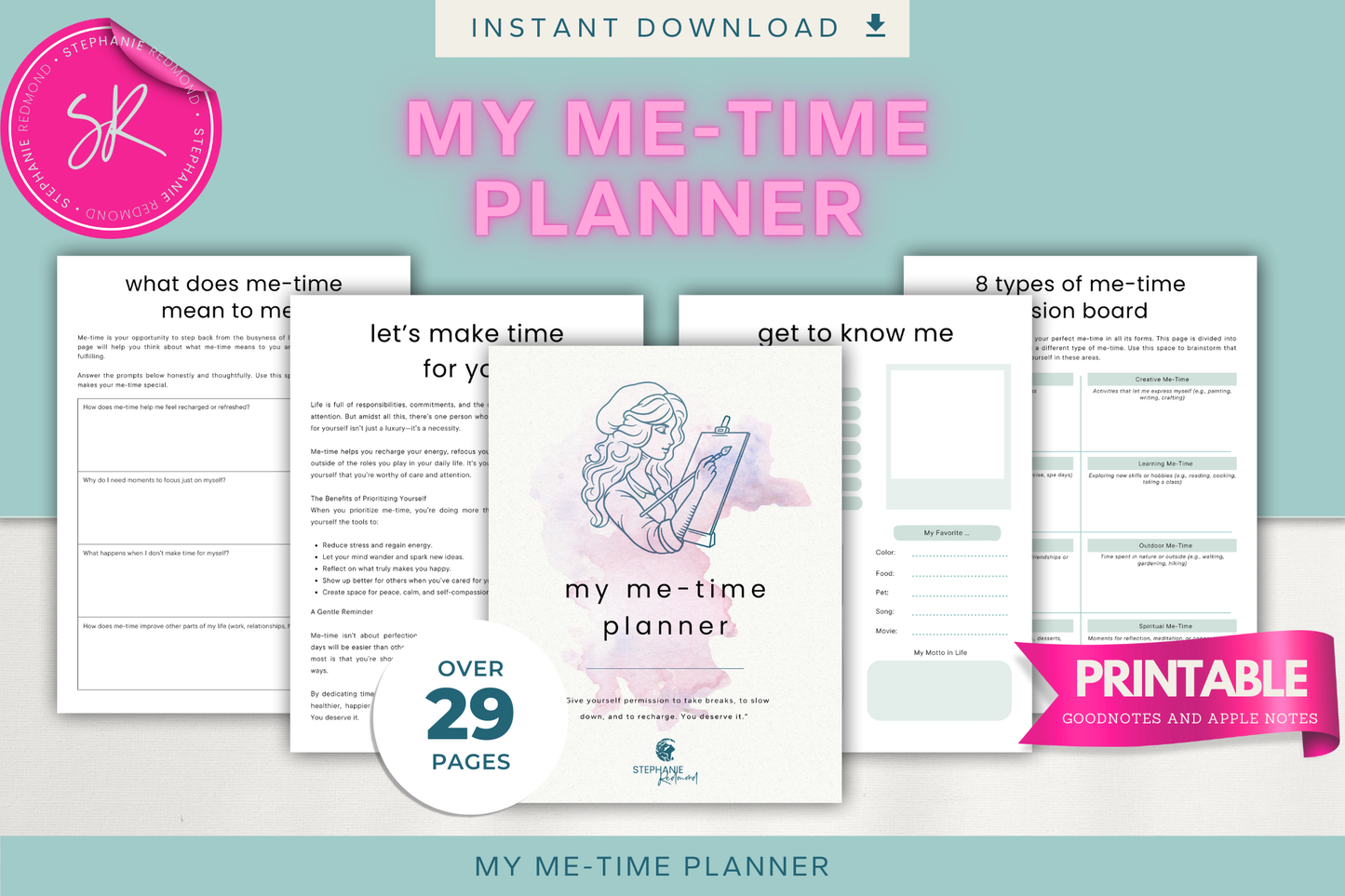 My Me-Time Planner