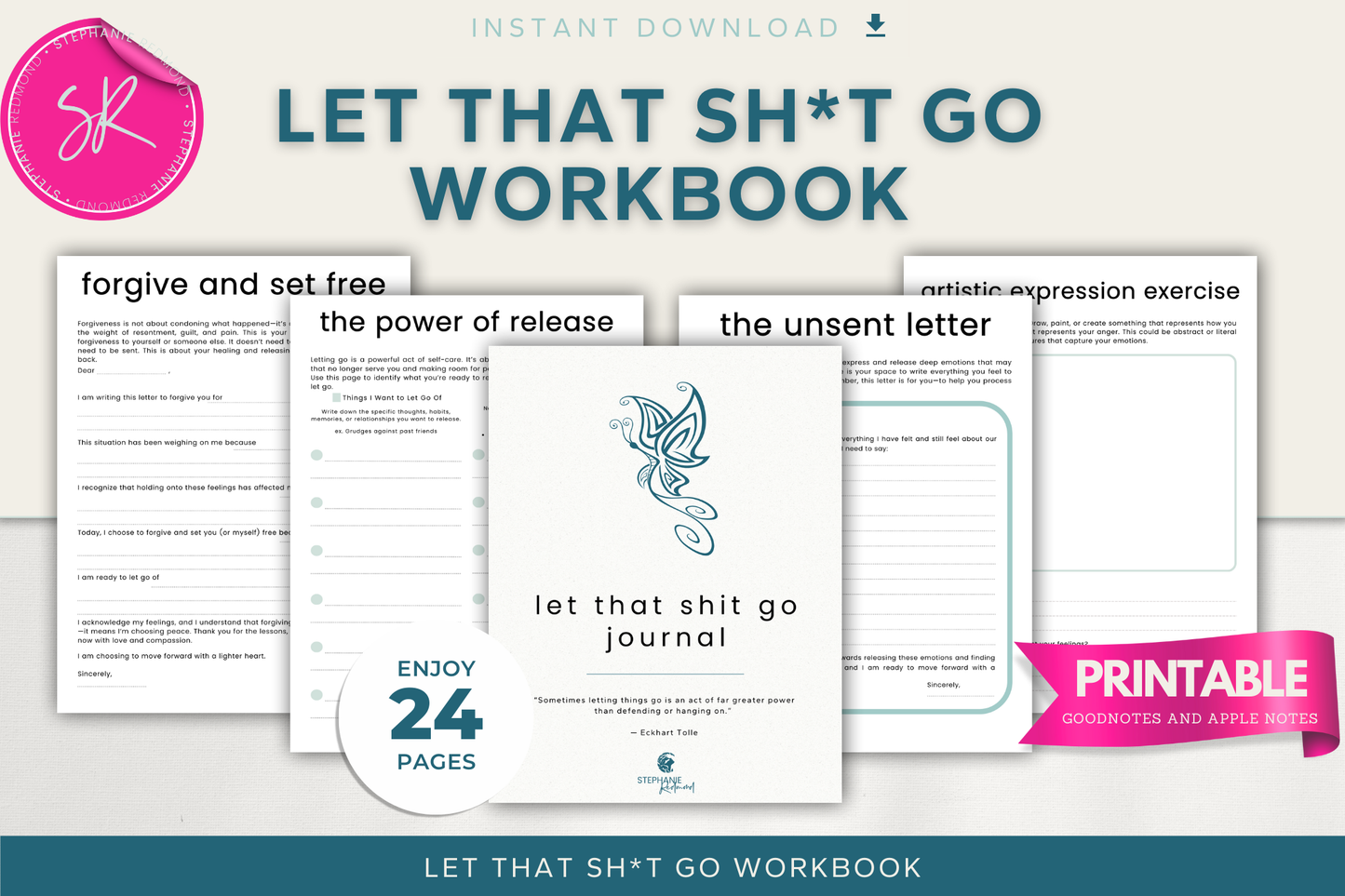 Let That Shit Go Journal