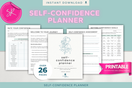 Self-Confidence Planner