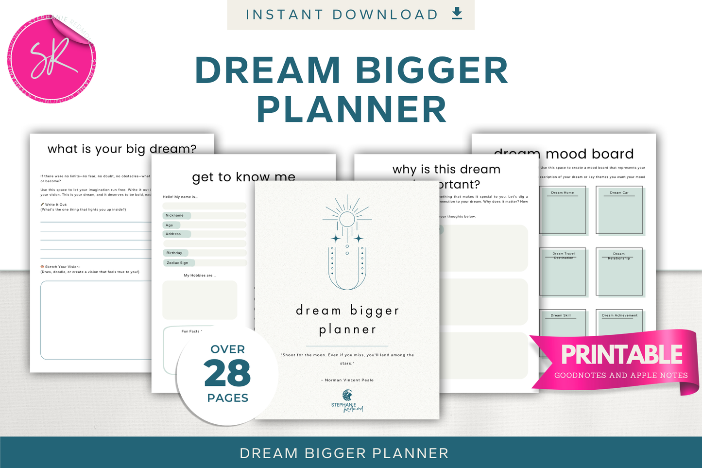 Dream Bigger Planner