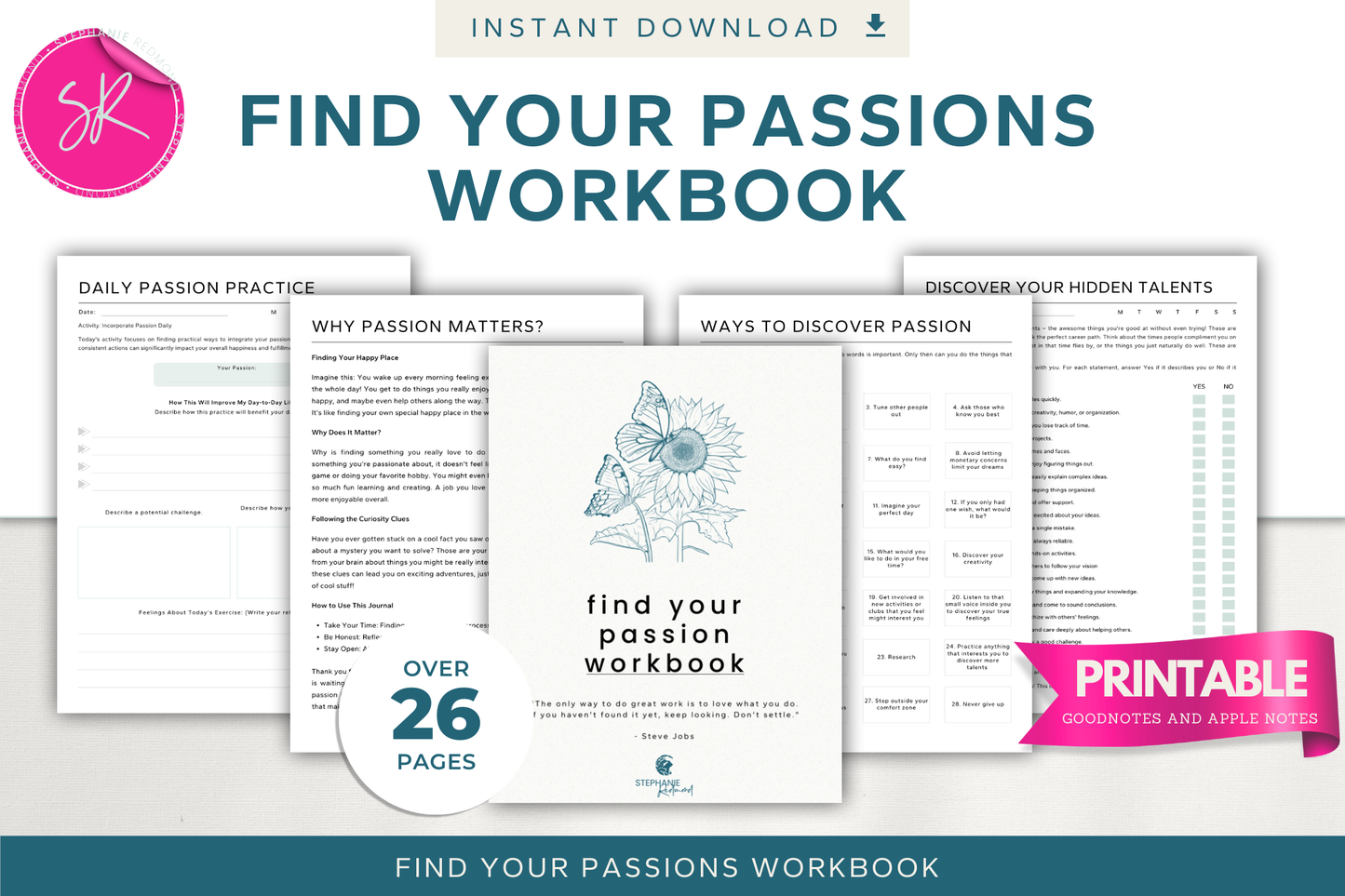 Find Your Passion Workbook