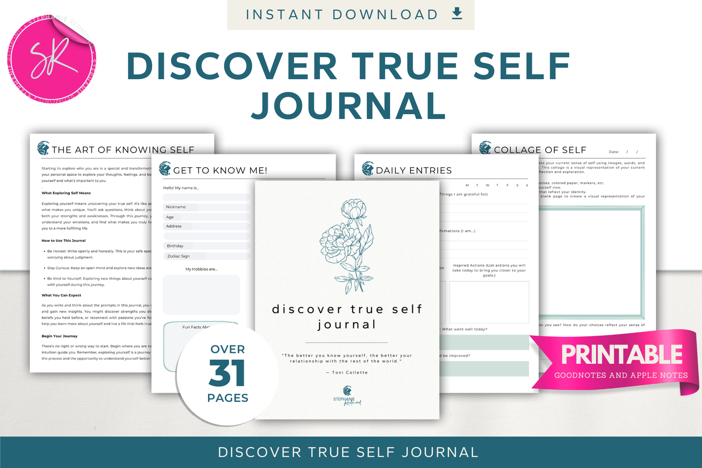 Discover True Self Journal