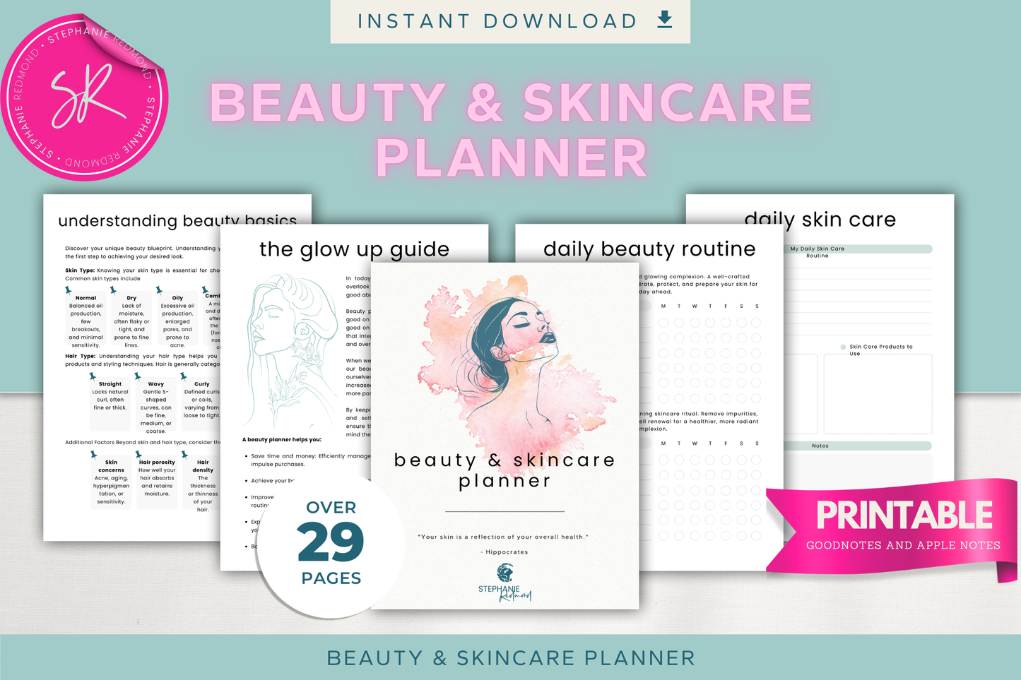 Beauty & Skincare Planner