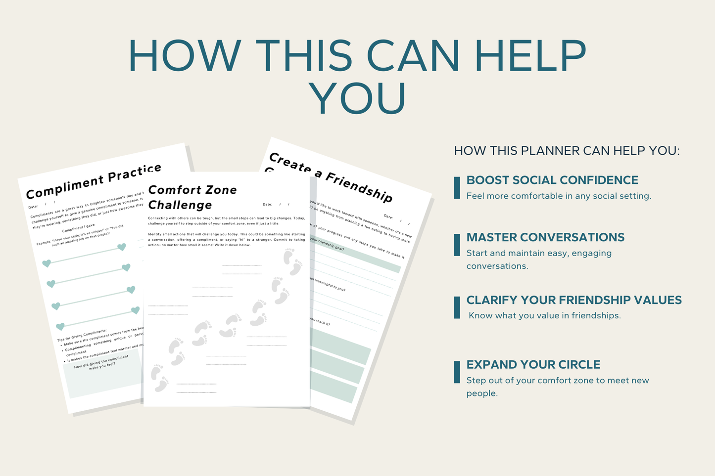 How to Make Friends Workbook