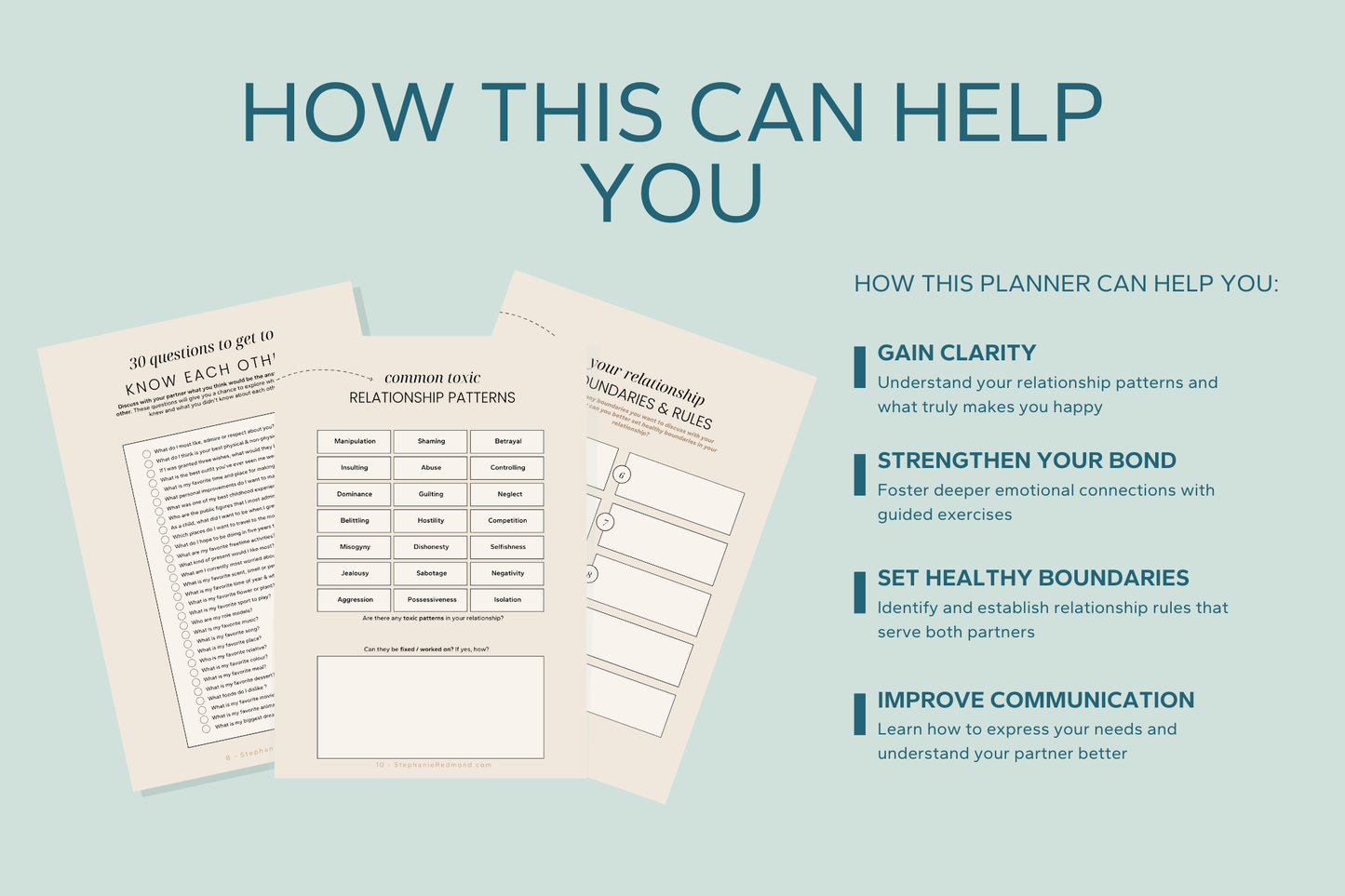 Relationship Workbook