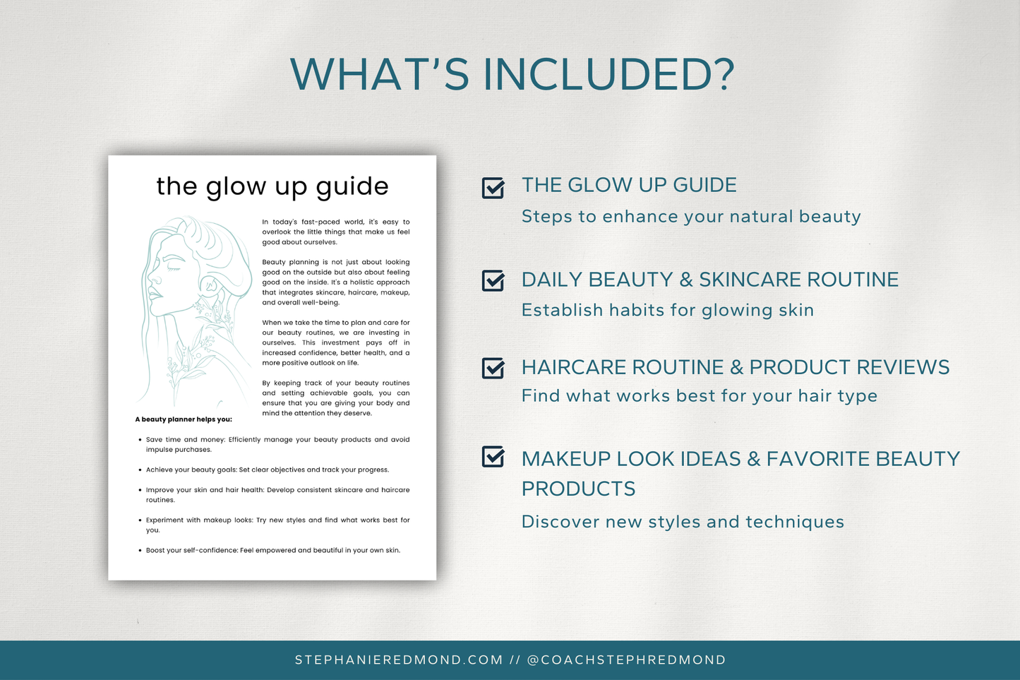 Beauty & Skincare Planner