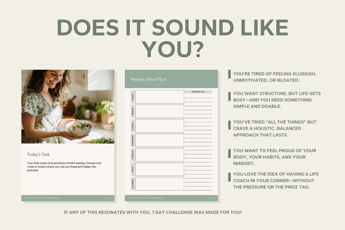 7-Day Healthy lifestyle challenge
