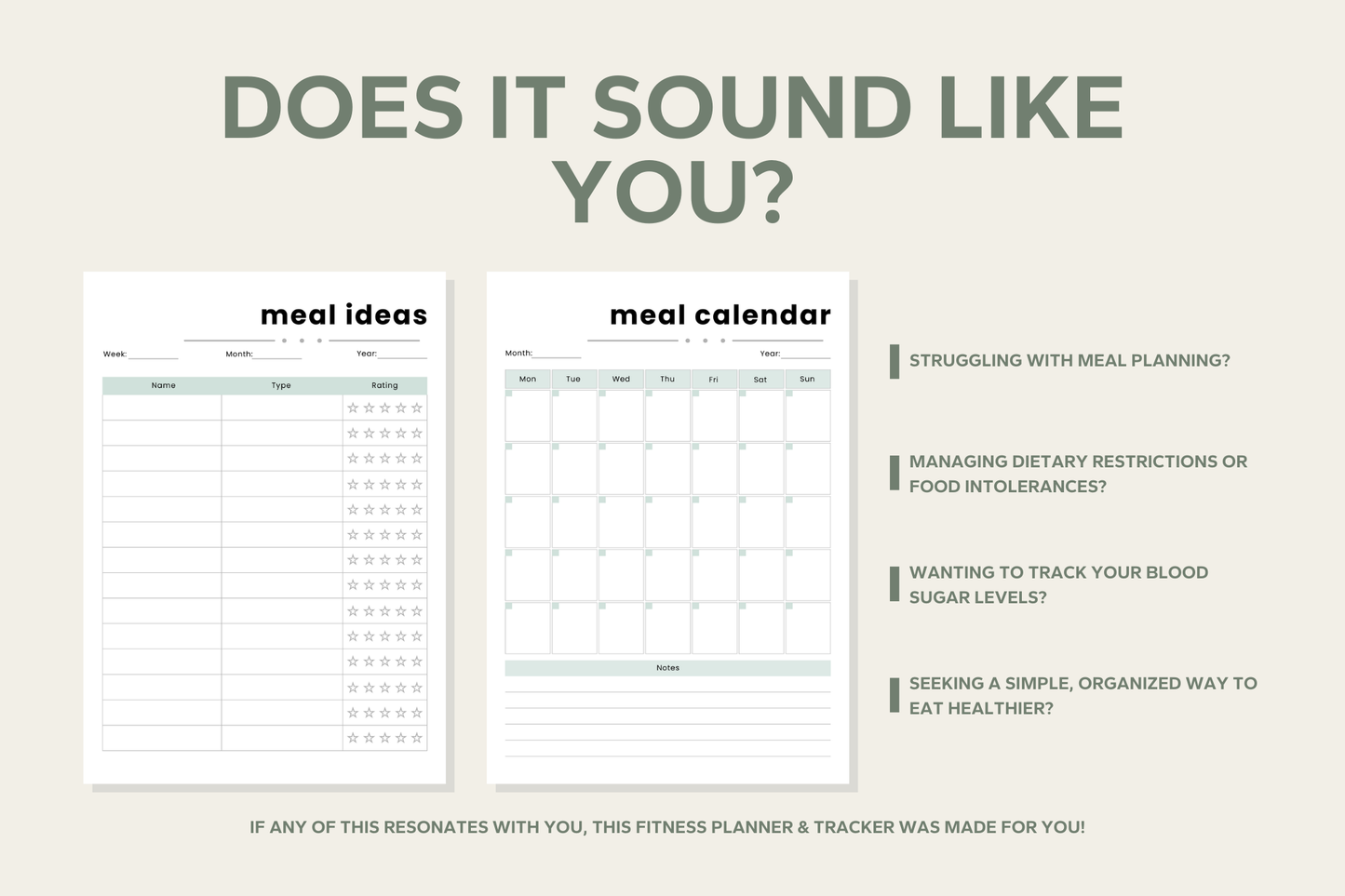 Personal Meal Planner