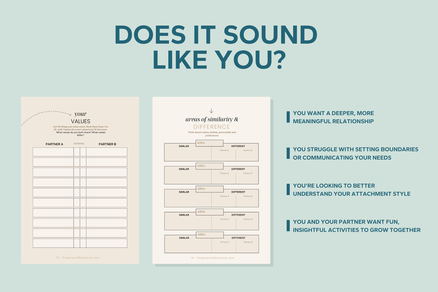 Relationship Workbook