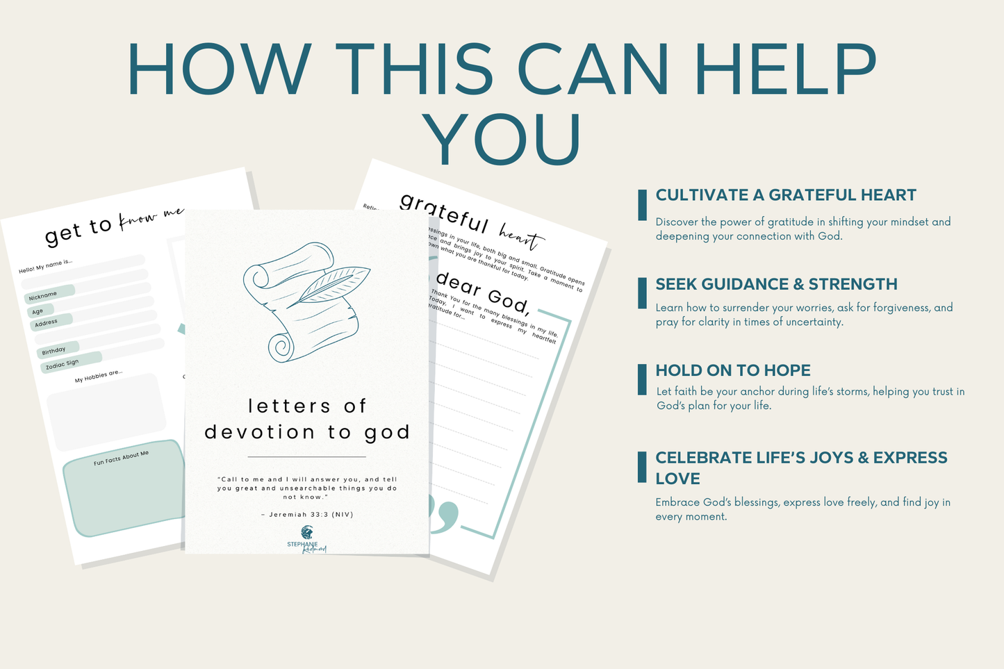 Letters of Devotion to God