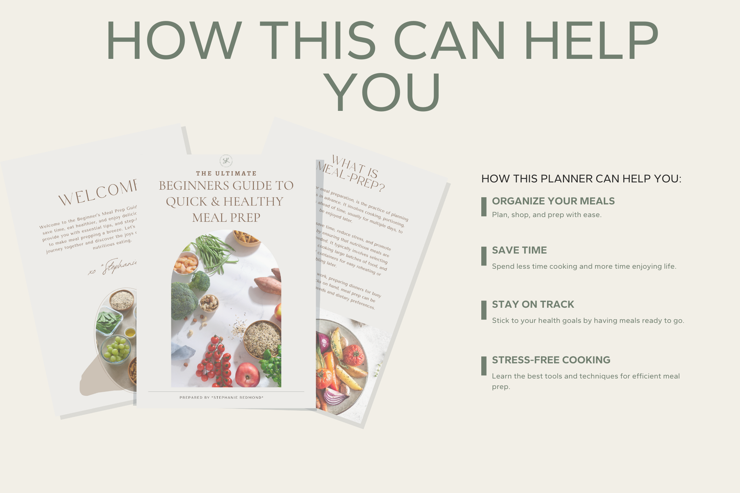 Beginners Meal Prep E-book