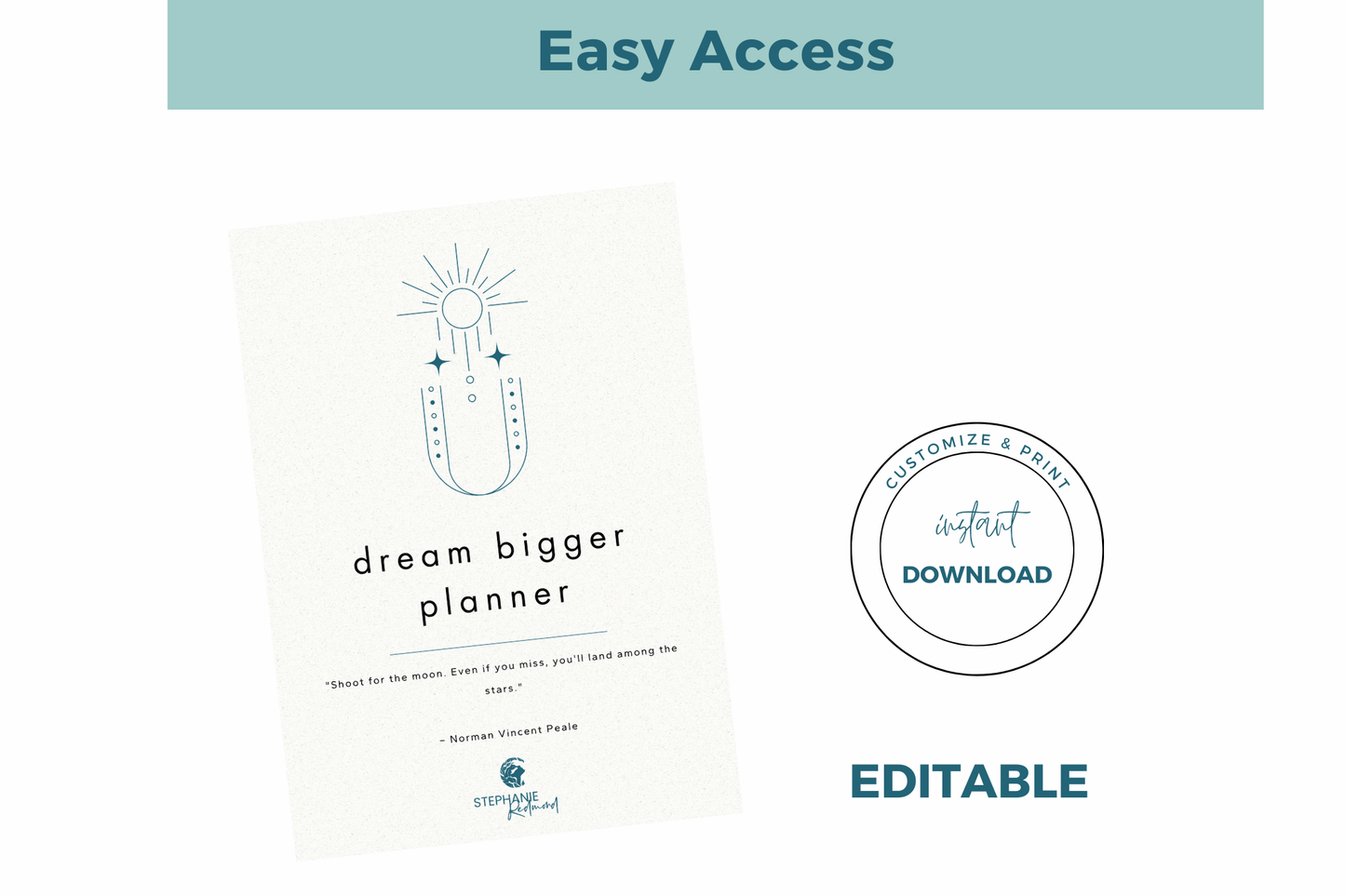 Dream Bigger Planner