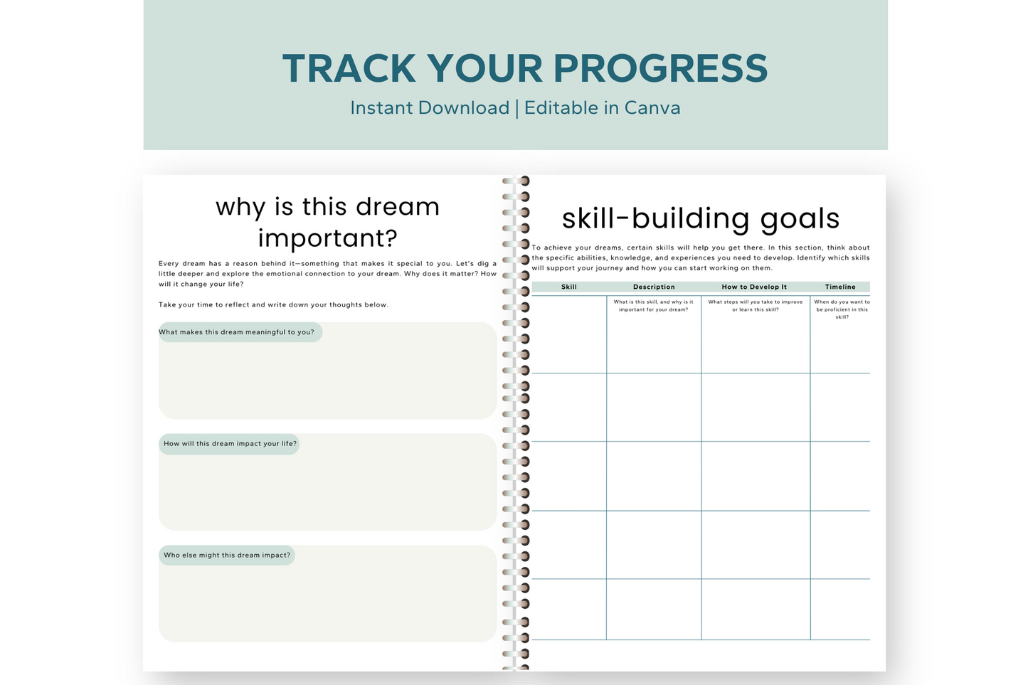 Dream Bigger Planner