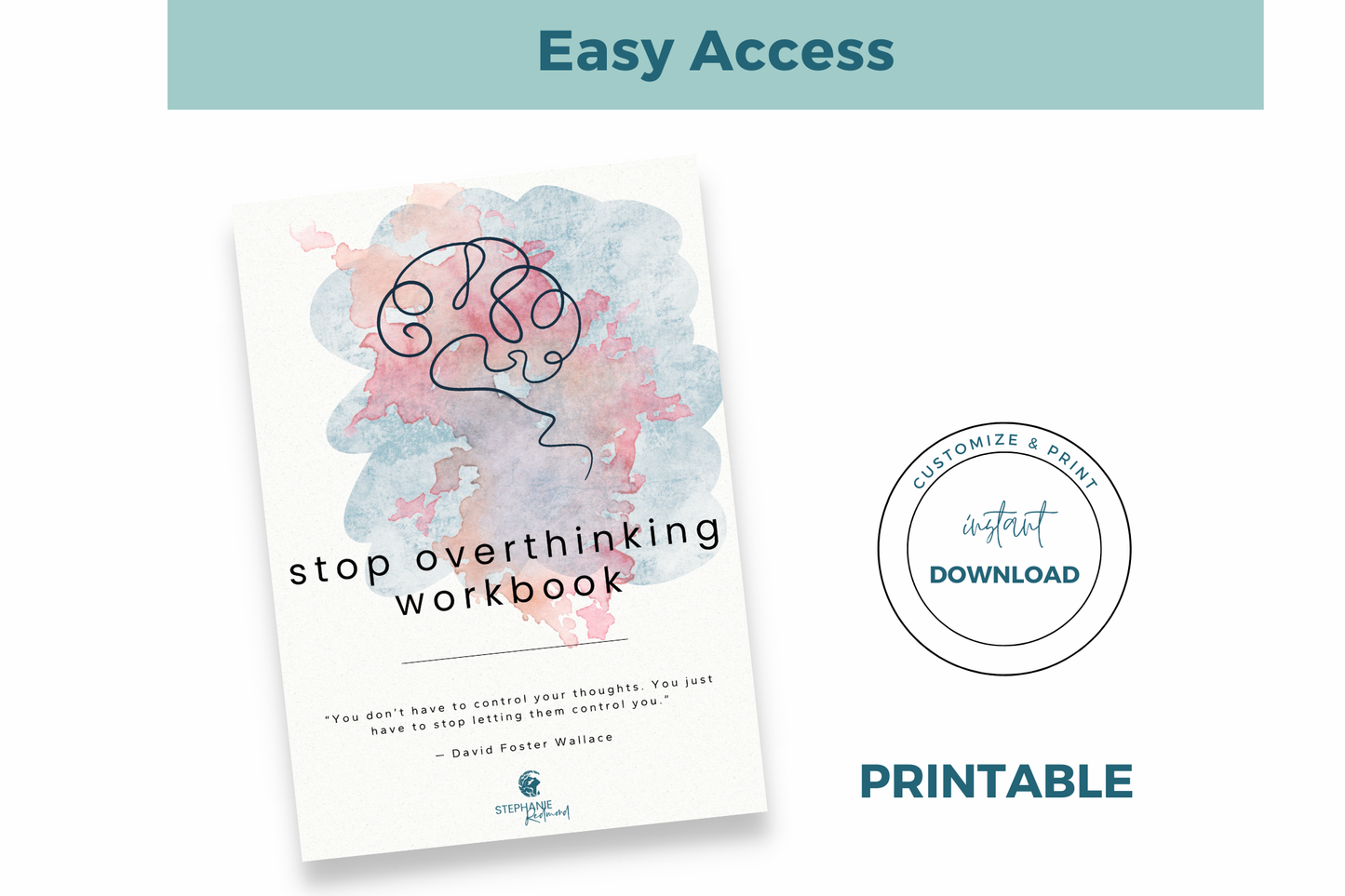 Stop Overthinking Workbook
