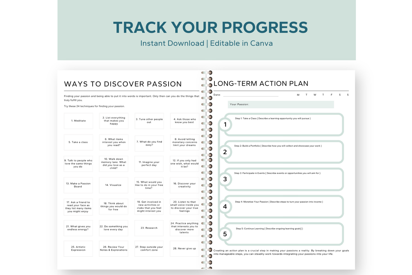 Find Your Passion Workbook