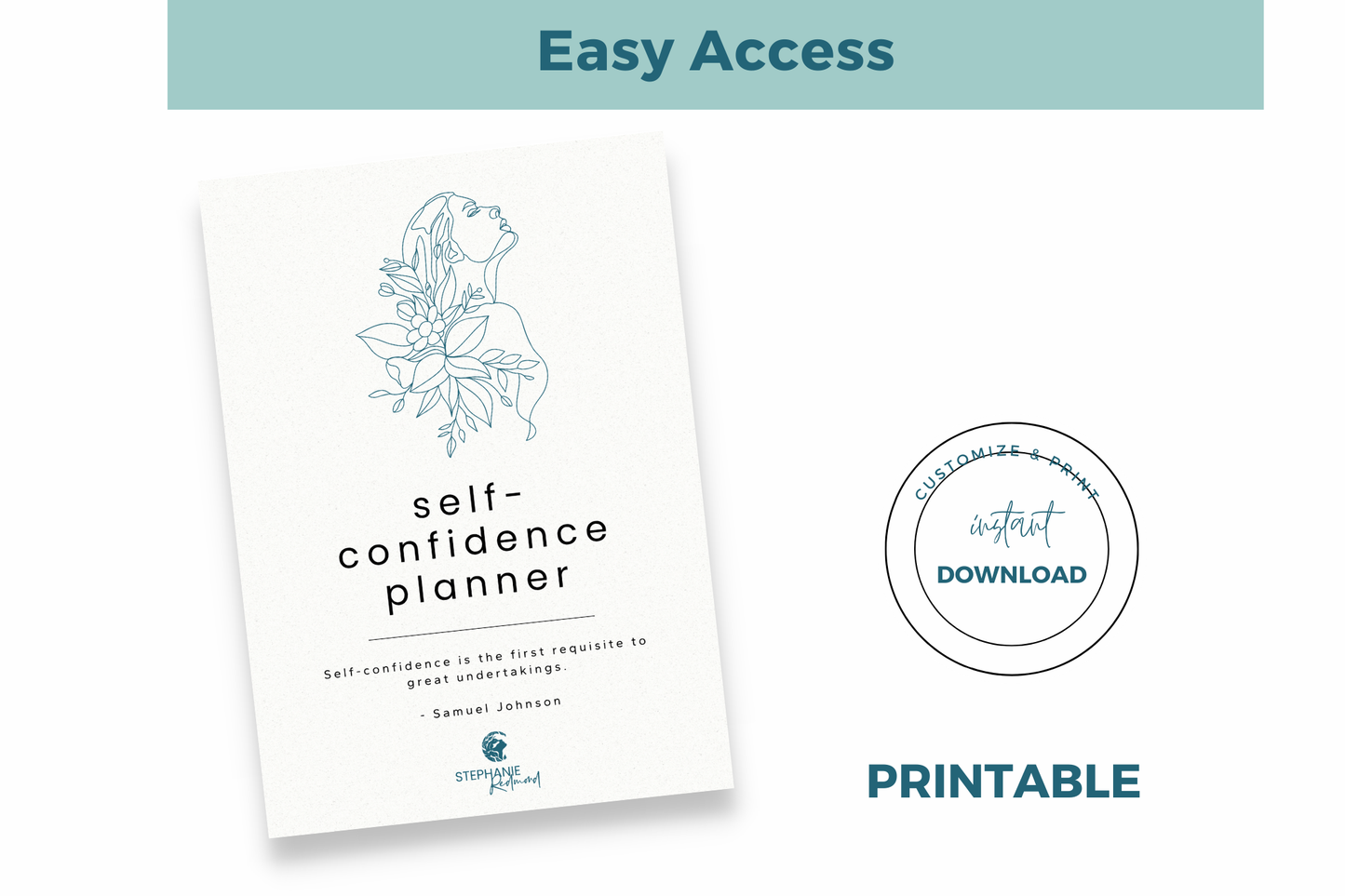 Self-Confidence Planner