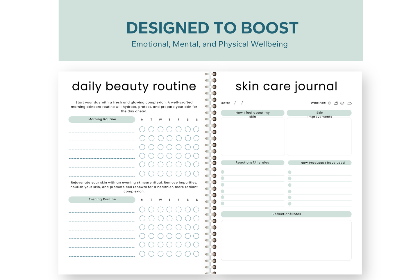 Beauty & Skincare Planner