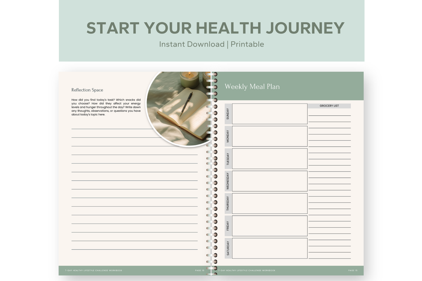 7-Day Healthy lifestyle challenge