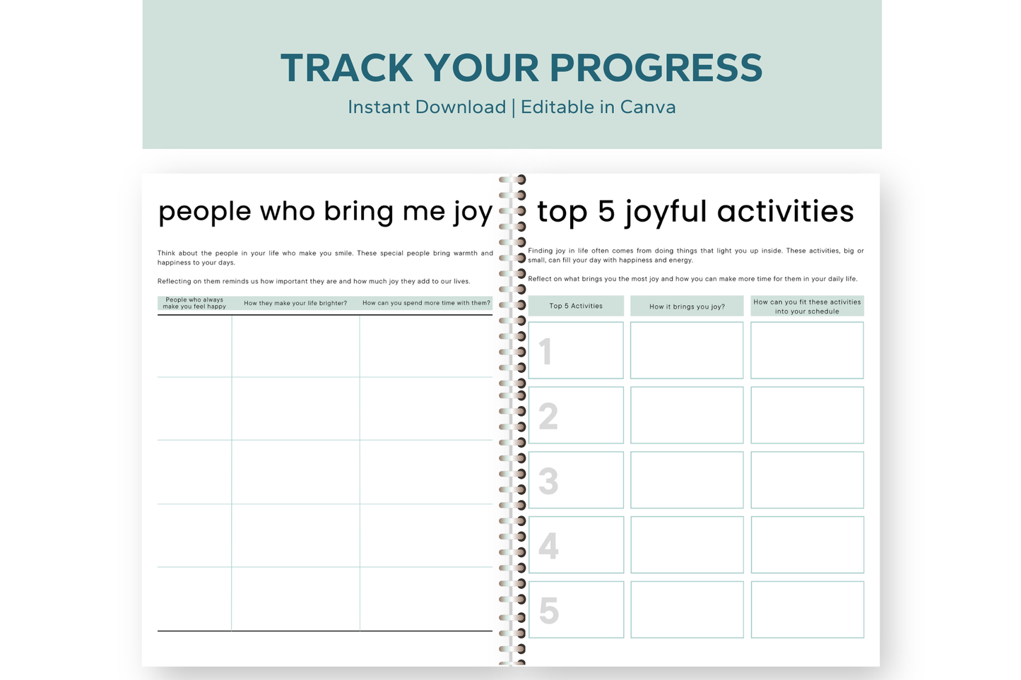 Finding Joy in Life Workbook